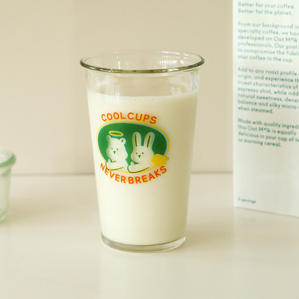 韩国dailylike可爱ins风钢化玻璃水茶杯咖啡冷饮果汁牛奶啤酒杯子,餐饮具,玻璃杯,淘宝优惠券,粉丝福利购,淘宝优惠卷