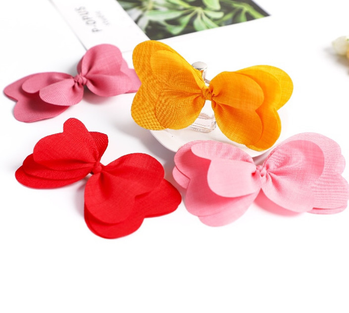 可爱大蝴蝶结鸭嘴夹BB夹儿童头饰