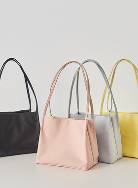 韩国ithinkso简约纯色单肩包时尚大容量女腋下包ins风百搭手提包