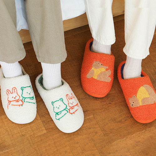 韩国可爱女生棉拖鞋室内保暖防滑