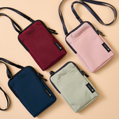 韩国full手机包旅行轻便纯色斜跨随身防水休闲护照证件数码 收纳包