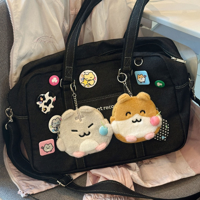 韩国heeheeclub毛绒仓鼠零钱包钥匙扣吊饰包包挂件收纳包ins小众,服饰配件/皮带/帽子/围巾,包挂件,淘宝优惠券,粉丝福利购,淘宝优惠卷