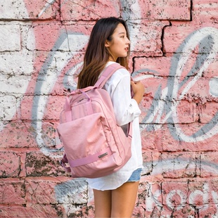 Full韩国防水男女高级双肩背包大容量短途旅游收纳行李包电脑书包