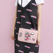 个性 韩国Marianne Kate时尚 潮女皮革斜挎单肩包创意休闲手拿包包