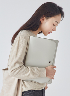 韩国ithinkso高档搭扣男女信封包iPad手拿平板电脑包气质文件包黑