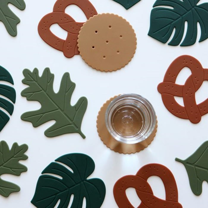 韩国进口dailylike防水硅胶ins风咖啡茶杯垫隔热垫防烫餐垫桌垫子,餐饮具,杯垫,淘宝优惠券,粉丝福利购,淘宝优惠卷