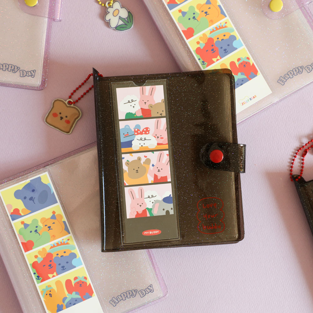 dailylike炫彩长贴纸收纳册相册