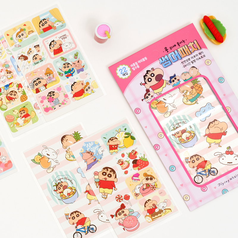 flyingwhales蜡笔小新植物驱蚊贴