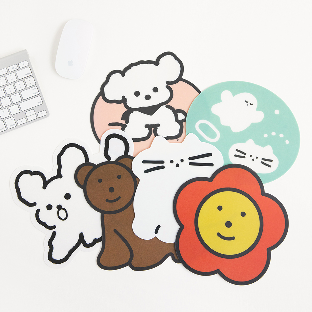 livework卡通防滑桌面鼠标垫