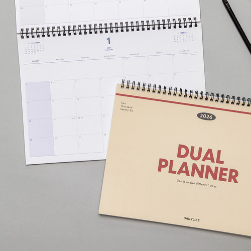 【dailylike商务2026月计划本】