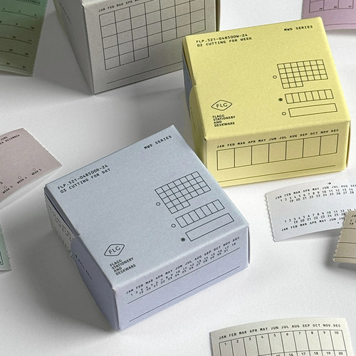 flagg抽拉式便签贴纸卷可撕胶带