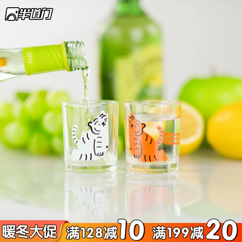 Мультяшная милая креативная прозрачная вместительная и большая стеклянная стопка