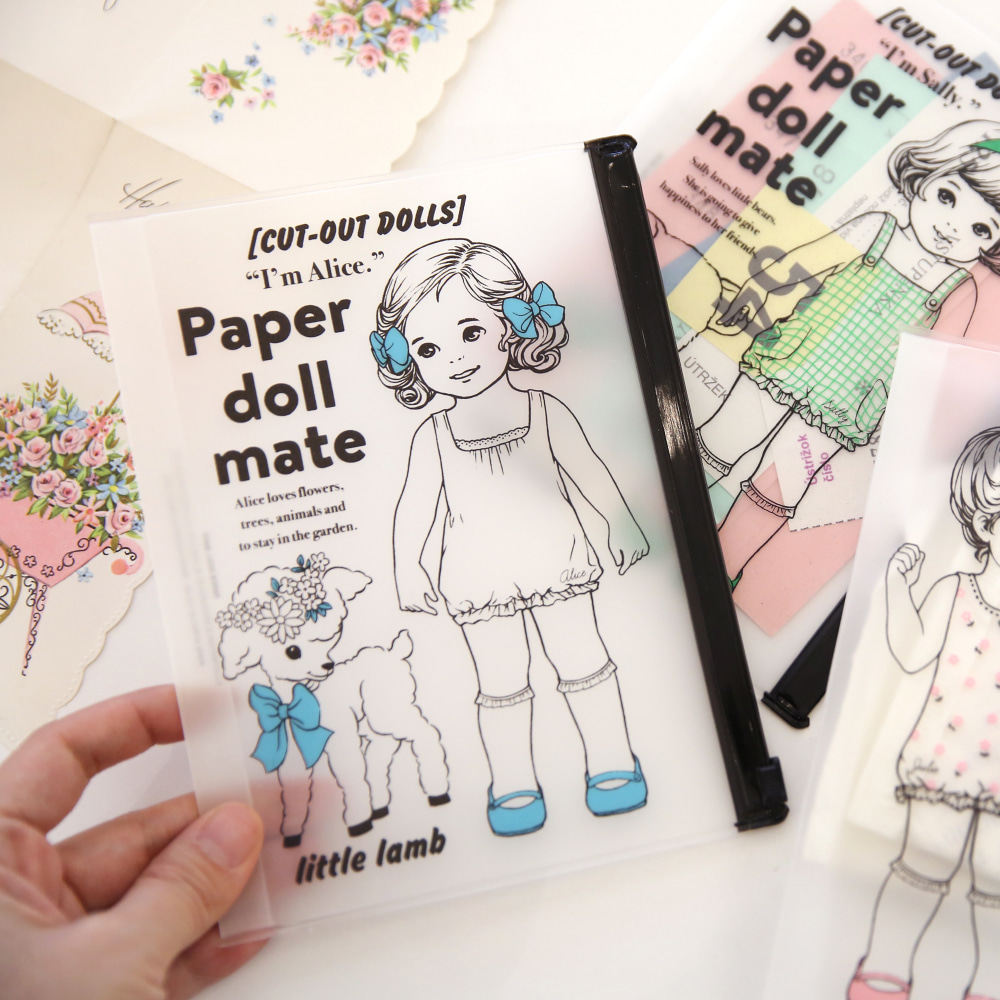 韩国afrocat可爱娃娃透明旅游防水洗漱化妆品牙具杂物口罩收纳袋,收纳整理,化妆包,淘宝优惠券,粉丝福利购,淘宝优惠卷