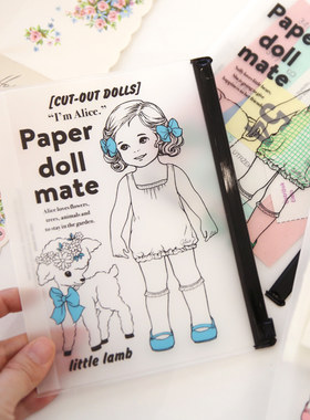 韩国afrocat可爱娃娃透明旅游防水洗漱化妆品牙具杂物口罩收纳袋