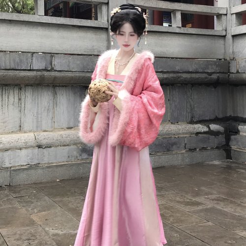 【重回汉唐云歌赋】正品原创齐胸套装披袄唐制汉服女款成人秋冬