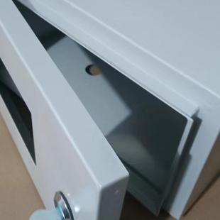 流量积算仪配电箱 不锈钢防护箱 防雨 带锁仪表箱 户外挂墙表箱