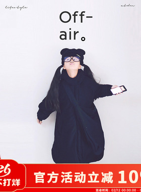 原创女童棉服黑色小恶魔暗黑棉服加厚保暖棉衣亲子装冬款