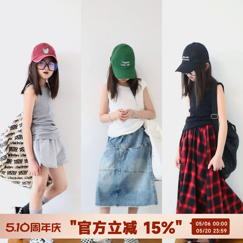 HANDE休闲背心女生亲子