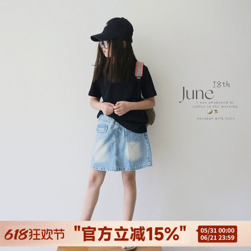 牛仔裙HANDE中裙裙休闲