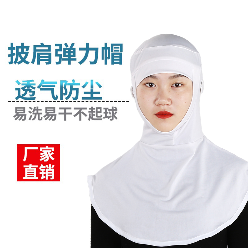 食品工作防尘头套帽子车间