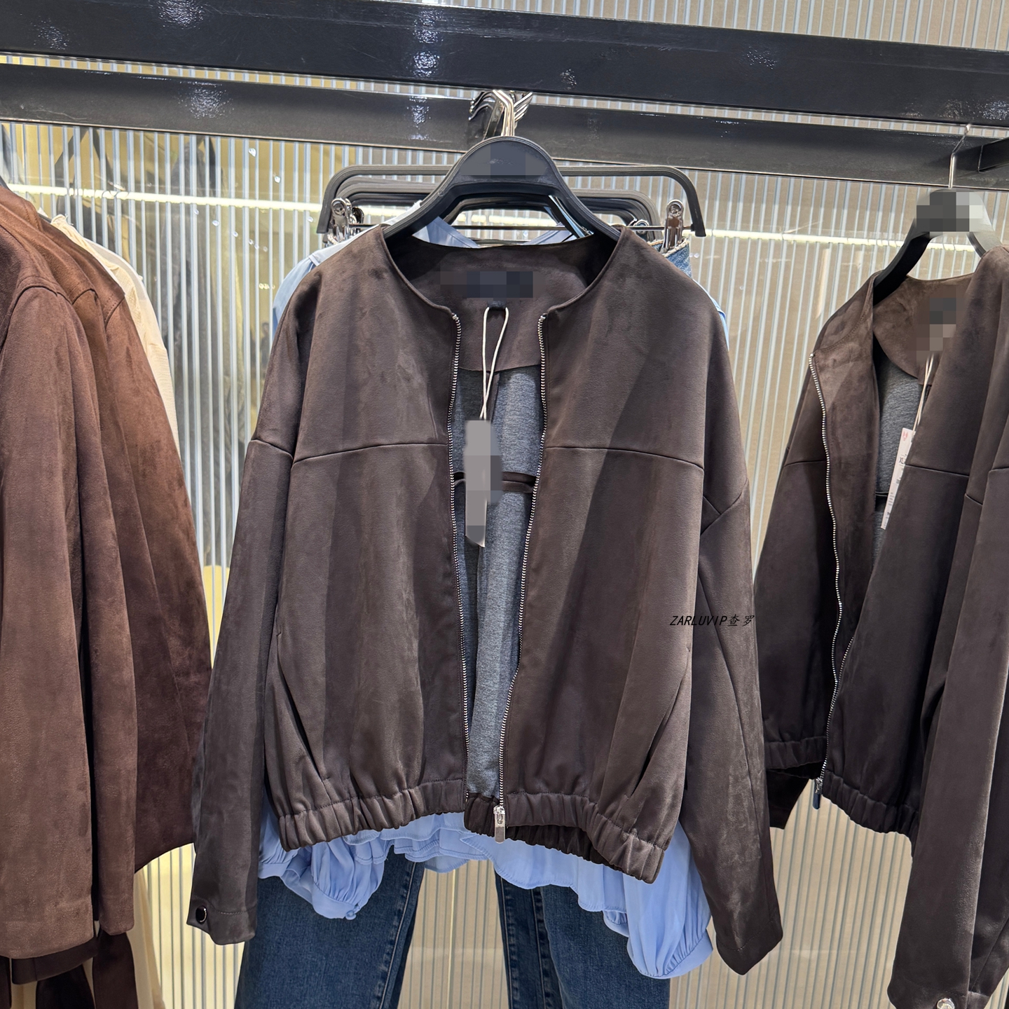 ZARLuvip查罗秋季圆领外套夹克女