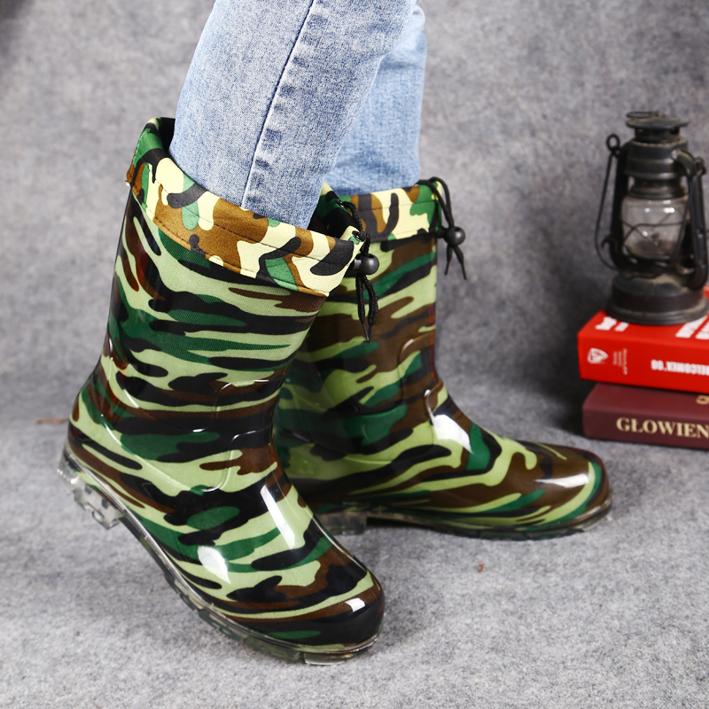 Chaussures - bottes caoutchouc homme pour printemps - semelle tendon - Ref 972922 Image 3
