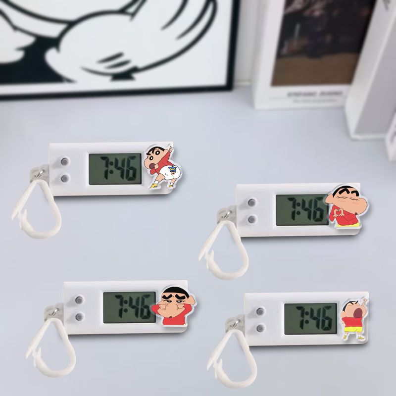 蜡笔小新周边小挂表挂件