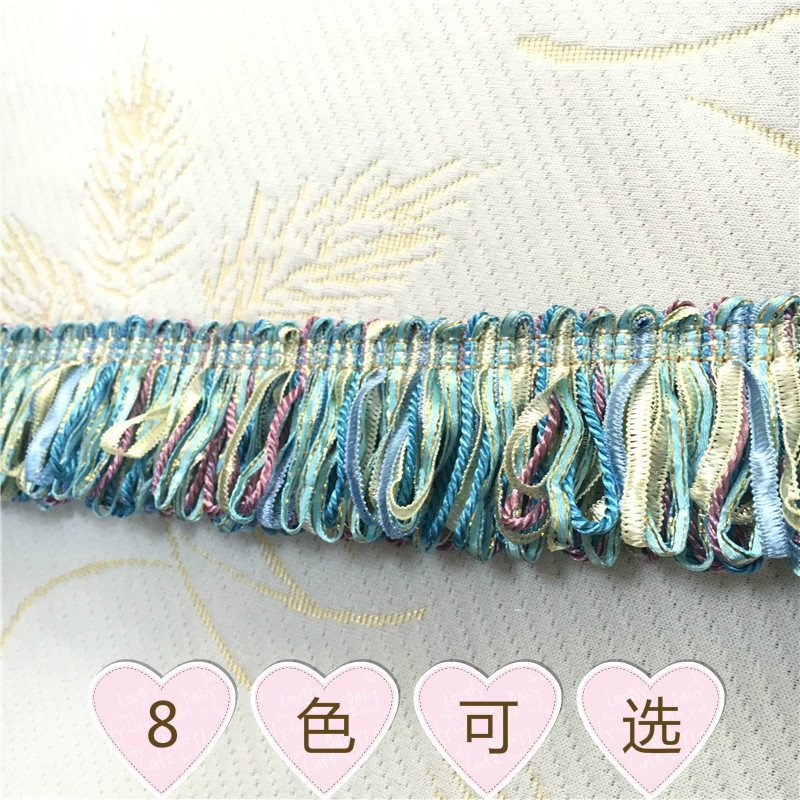 diy毛边沙发排须流苏抱枕坐垫