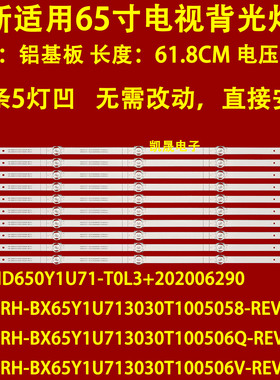 适用于海信H65E3A-Y 65H55E HZ65A57 H26S5 65HS260灯条SVH650AL3
