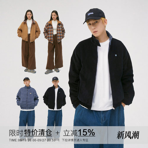 Clamisgold加厚冬季两面穿棉衣