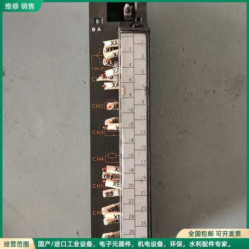 可维修三菱MELSEC PLC模块 A68DAV，原装正品，工程拆