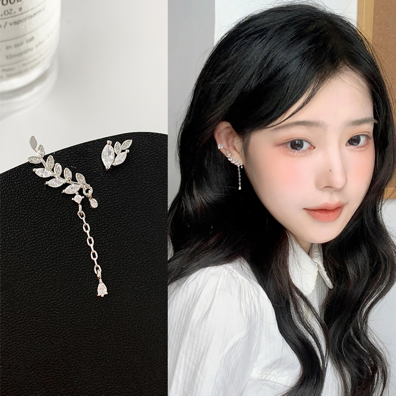 仙气森系超仙风高级感爆款耳夹