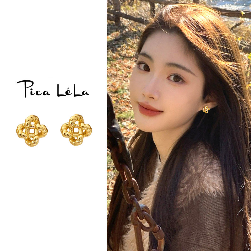 小巧精致耳钉女时尚轻奢