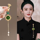 新中式 如意胸针独特设计国风别针高级感轻奢胸花高档奢华气质配饰