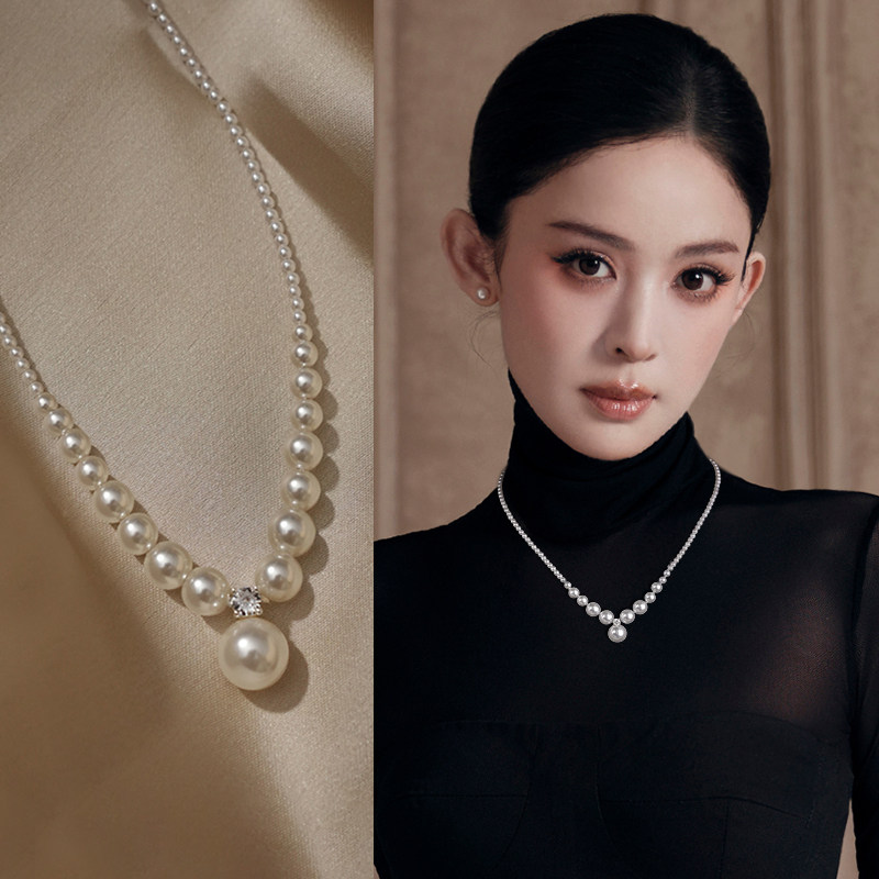 法式轻奢珍珠款项链女款2026新款毛衣链大气高档高级时尚气质配饰,饰品/流行首饰/时尚饰品新,项链,淘宝优惠券,粉丝福利购,淘宝优惠卷