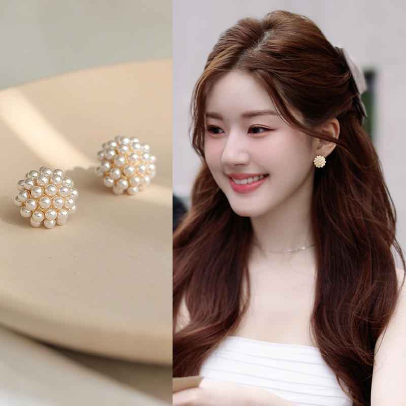 轻奢珍珠款耳钉女独特