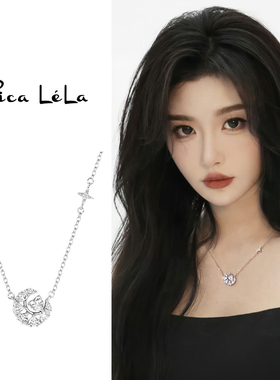 幻梦心月项链女高级感