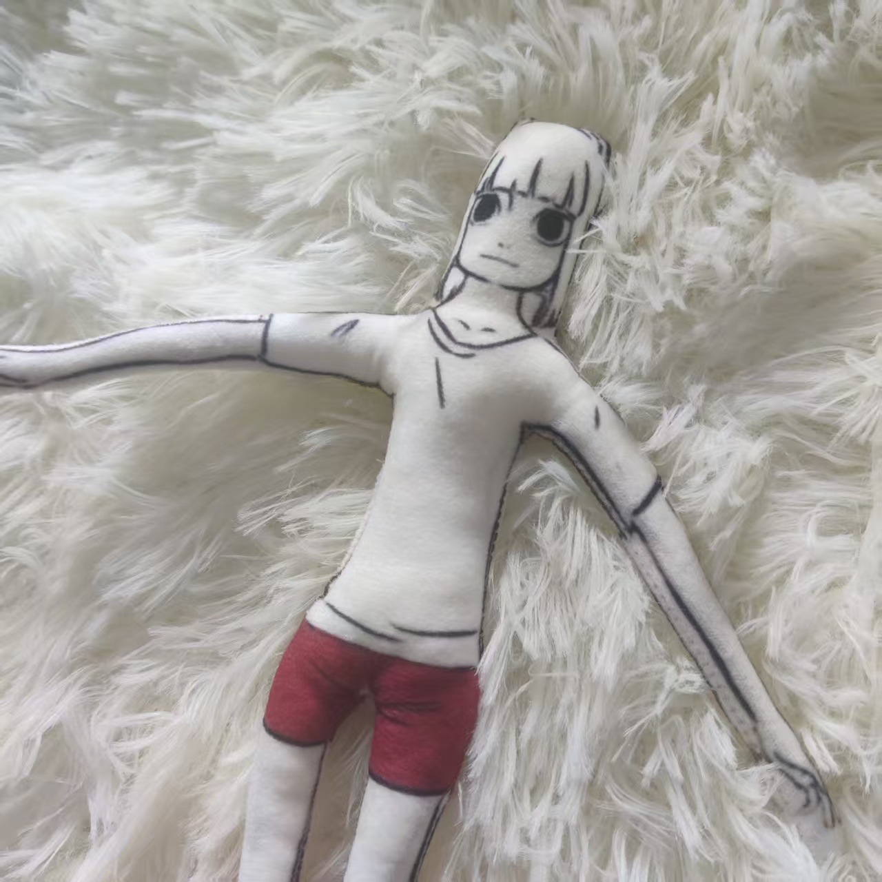 非人哉九月哪吒老鼠干抽象玩偶有铁丝毛绒周边玩具送朋友礼物代发