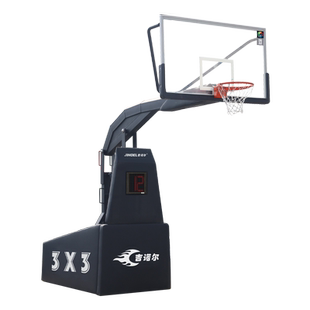 JINOEL吉诺尔JNE-106专业3V3比赛成人室内升降移动式篮球架户外