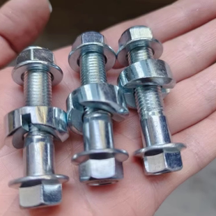 电动车车头龙头固定螺丝螺母衬套方向把锁紧套方向柱专用踏板电摩