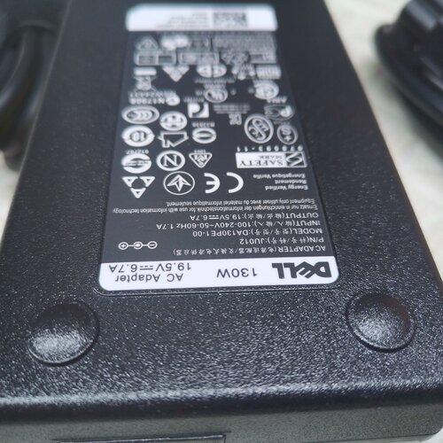 戴尔 130W 19.5V 6.7A笔记本电脑电源适配器充电DA130PE1-00