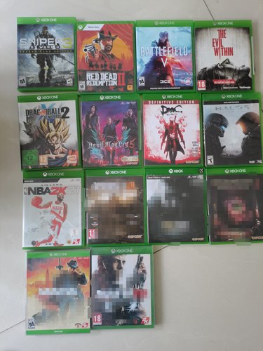 微软XBOXONE XSX游戏碟光盘 正版XBOX360游戏光盘 热门大作游戏碟