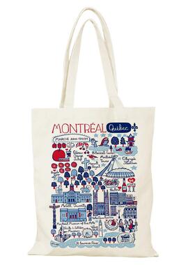 加拿大文创帆布包Canada文创City帆布袋定制大容量环保时尚购物袋