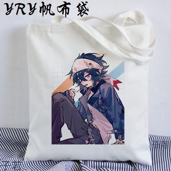 凹凸世界周边雷狮安迷修瑞金帆布包女包学生休闲单肩手提布袋补习