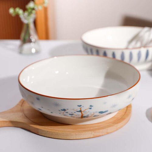 玲珑餐具陶瓷日式超大号菜碗