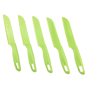 儿童塑料水果刀具切菜刀不伤手安全瓜果刀切蔬菜小刀幼儿园早教