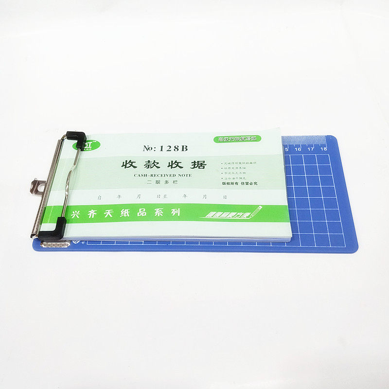 票据夹 806B票据平板夹806A 书写板夹 A6(10×22c