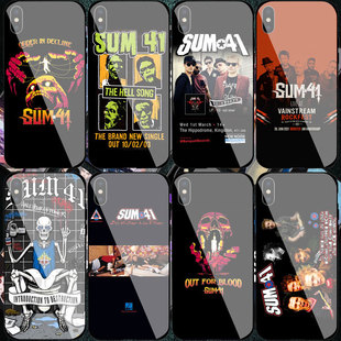 sum41魔数41手机壳适用于iphone17PROMAX苹果123456miniXSR78安卓