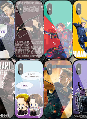 鹰眼Hawkeye手机壳适用于iphone16PROMAX苹果12345miniXSRE78安卓