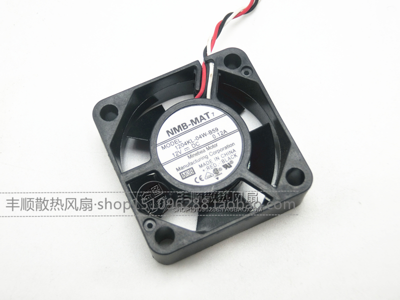 原装NMB-MAT 1204KL-04W-B59 12V 0.12A 3CM 3010 安川驱动器风扇